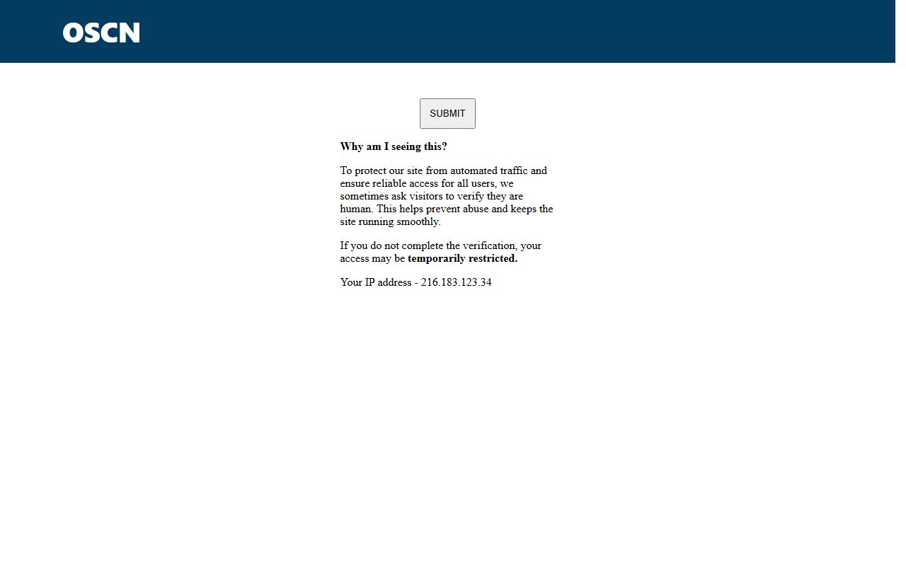 Cimarron County court dockets traffic case event log on OSCN