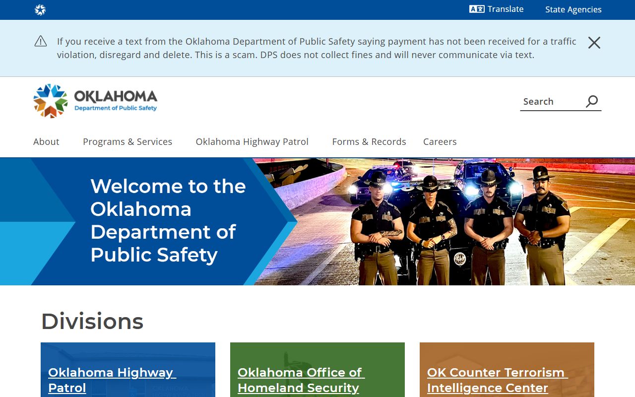 Oklahoma DPS traffic scam warning for Cimarron County drivers